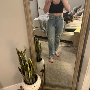 BDG High Rise Mid-Wash Jeans; Size 26